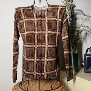 Used Women's Slim Casual Long Sleeve Cardigan L